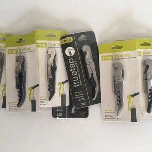 12 True Fabrications TrueTap Double Hinge Corkscrew Bottle Opener Foil Cutter